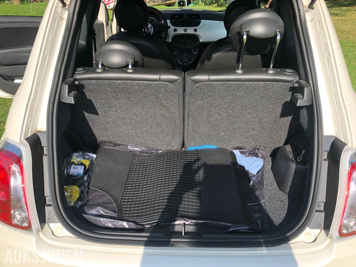 2015 Fiat 500E elektrisk AUTOMAT DELSKINN EU OK 04.2027 43686km