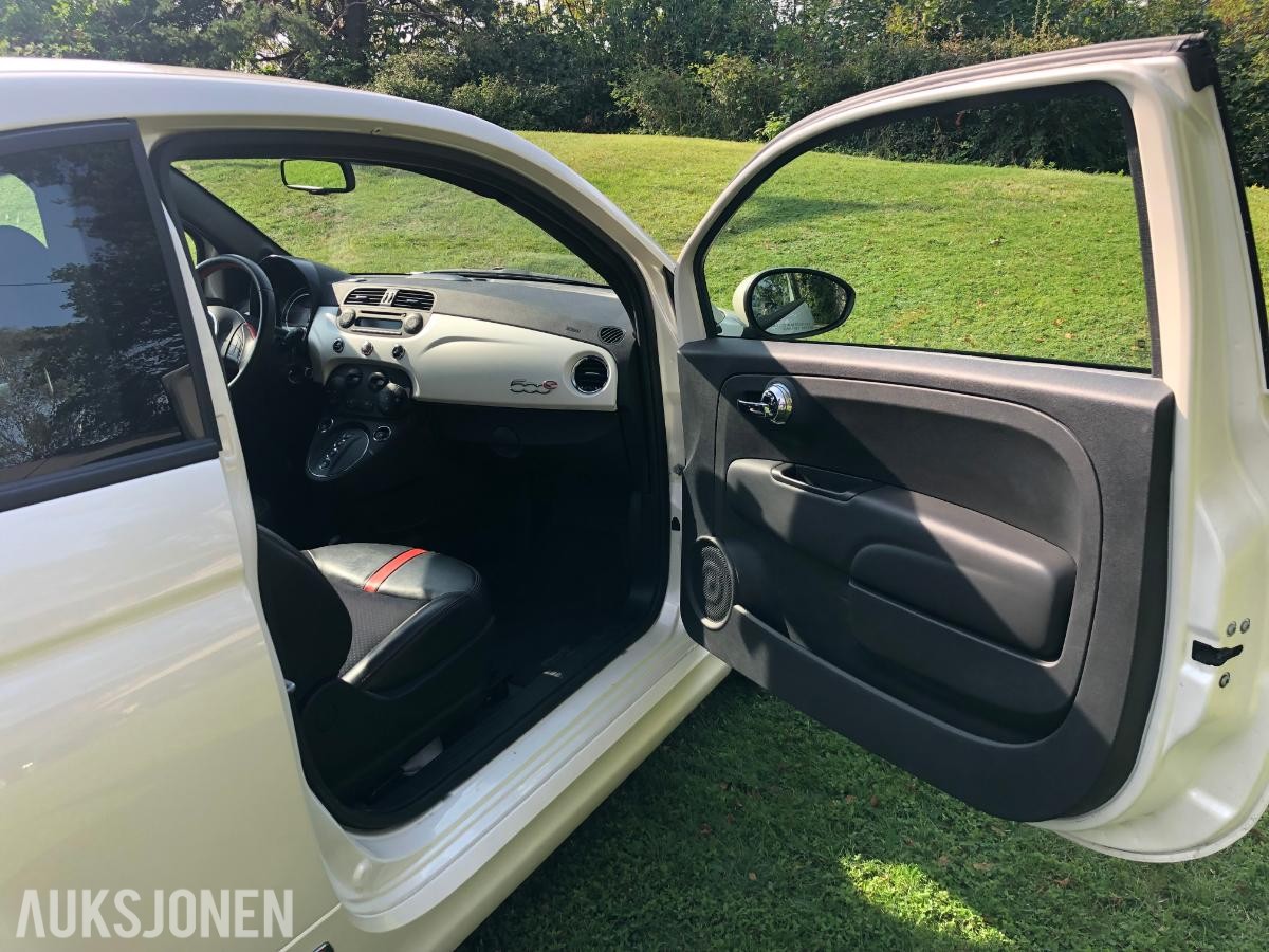 2015 Fiat 500E elektrisk AUTOMAT DELSKINN EU OK 04.2027 43686km