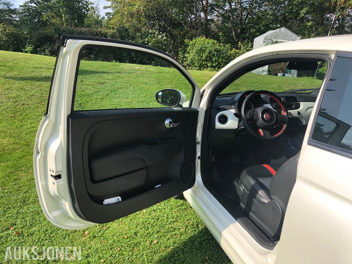 2015 Fiat 500E elektrisk AUTOMAT DELSKINN EU OK 04.2027 43686km