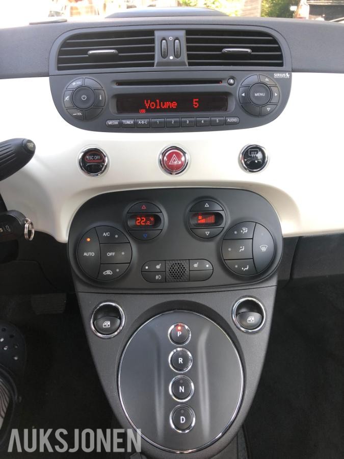 2015 Fiat 500E elektrisk AUTOMAT DELSKINN EU OK 04.2027 43686km