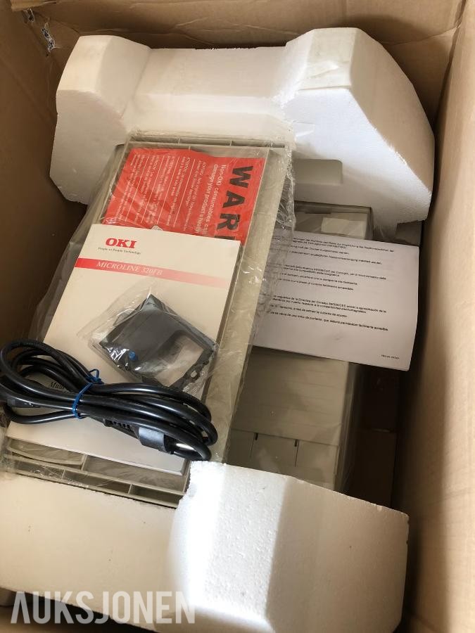 OKI Microline 320FB matriseskriver – ubrukt i originalemballasje