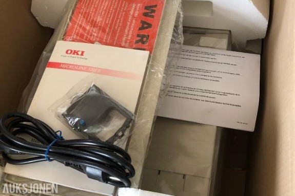 OKI Microline 320FB matriseskriver – ubrukt i originalemballasje