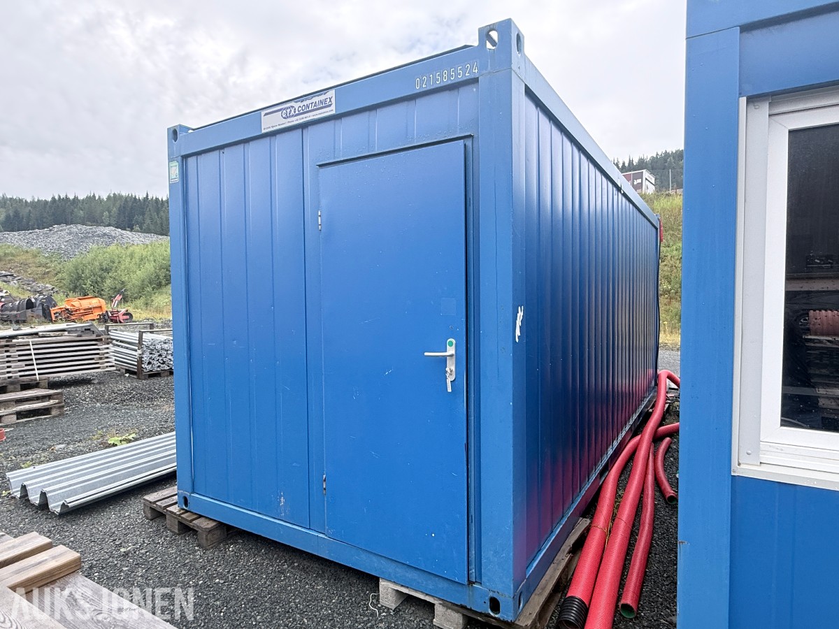 CTX CONTAINEX BM 20 kontormodul m/ inventar