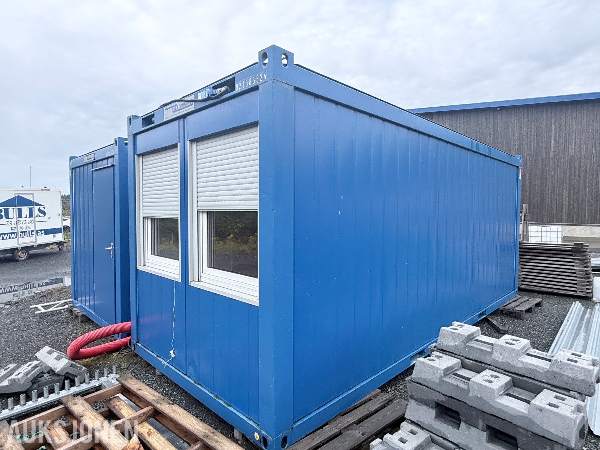 CTX CONTAINEX BM 20 kontormodul m/ inventar