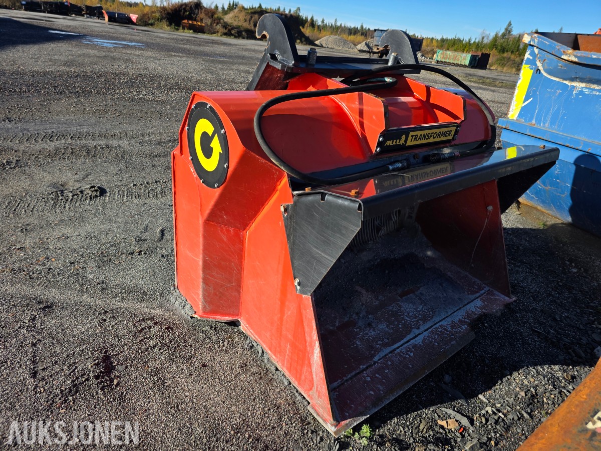 ALLU Skuffe DN 3-17 Transformer sikte/sorteringsskuffe