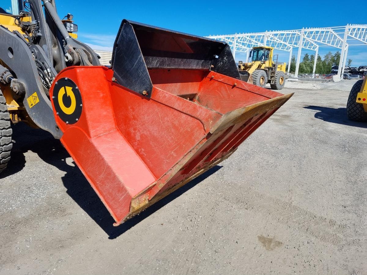 ALLU Skuffe DN 3-17 Transformer sikte/sorteringsskuffe