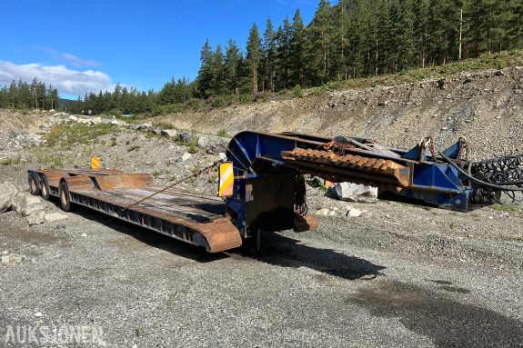 1984 Hafo H-40-3 Maskinhenger 3/4 -akslet 