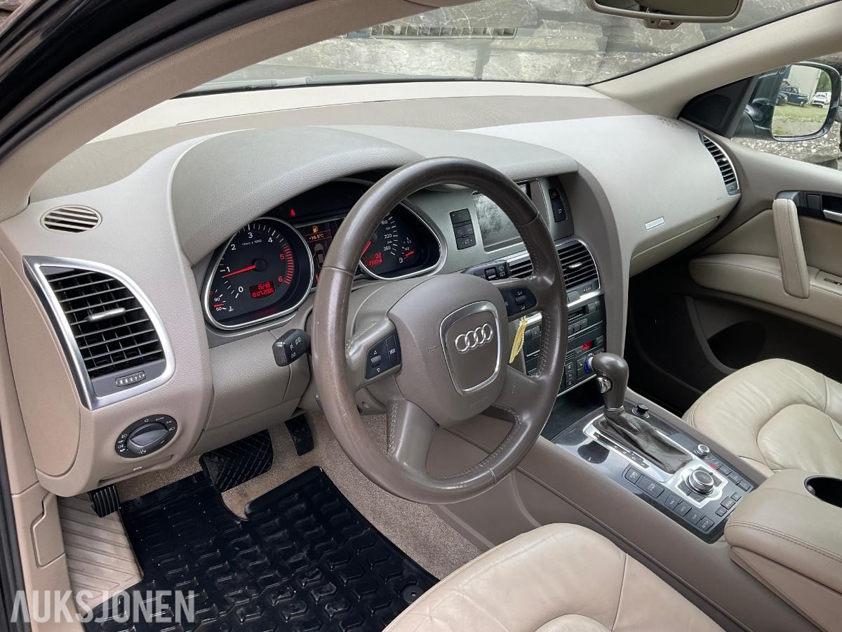 2006 Audi Q7, 3,0TDI 4WD 7 Seter,Skinn, Navi,Cruise, 
