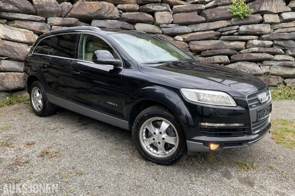 2006 Audi Q7, 3,0TDI 4WD 7 Seter,Skinn,Navi,Cruise,NY EU, 252780km