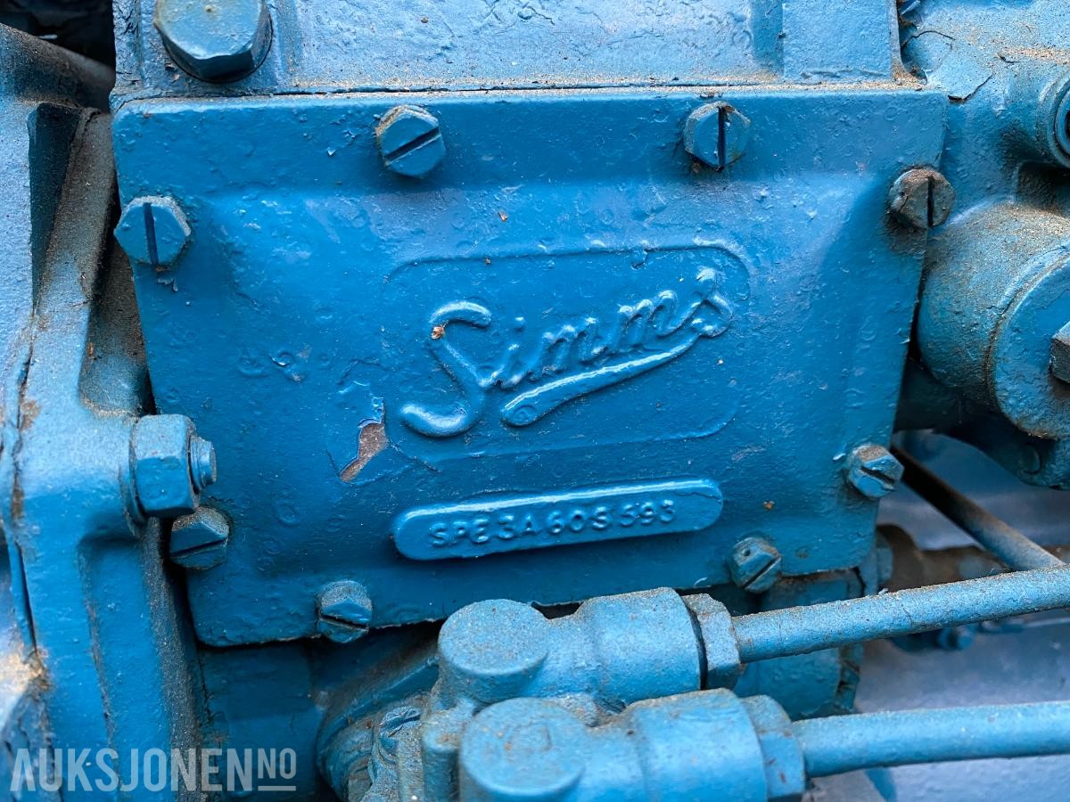 1963 Fordson Superdexta, H-J3 Hydraulic excavator