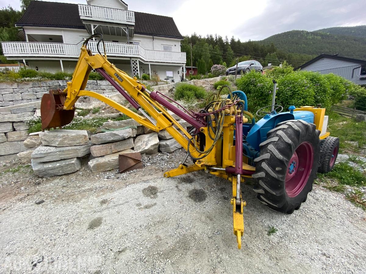 1963 Fordson Superdexta, H-J3 Hydraulic excavator