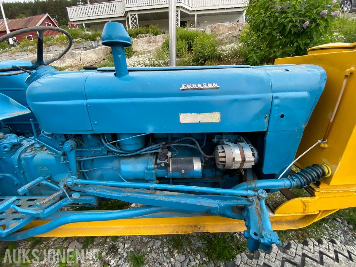 1963 Fordson Superdexta, H-J3 Hydraulic excavator