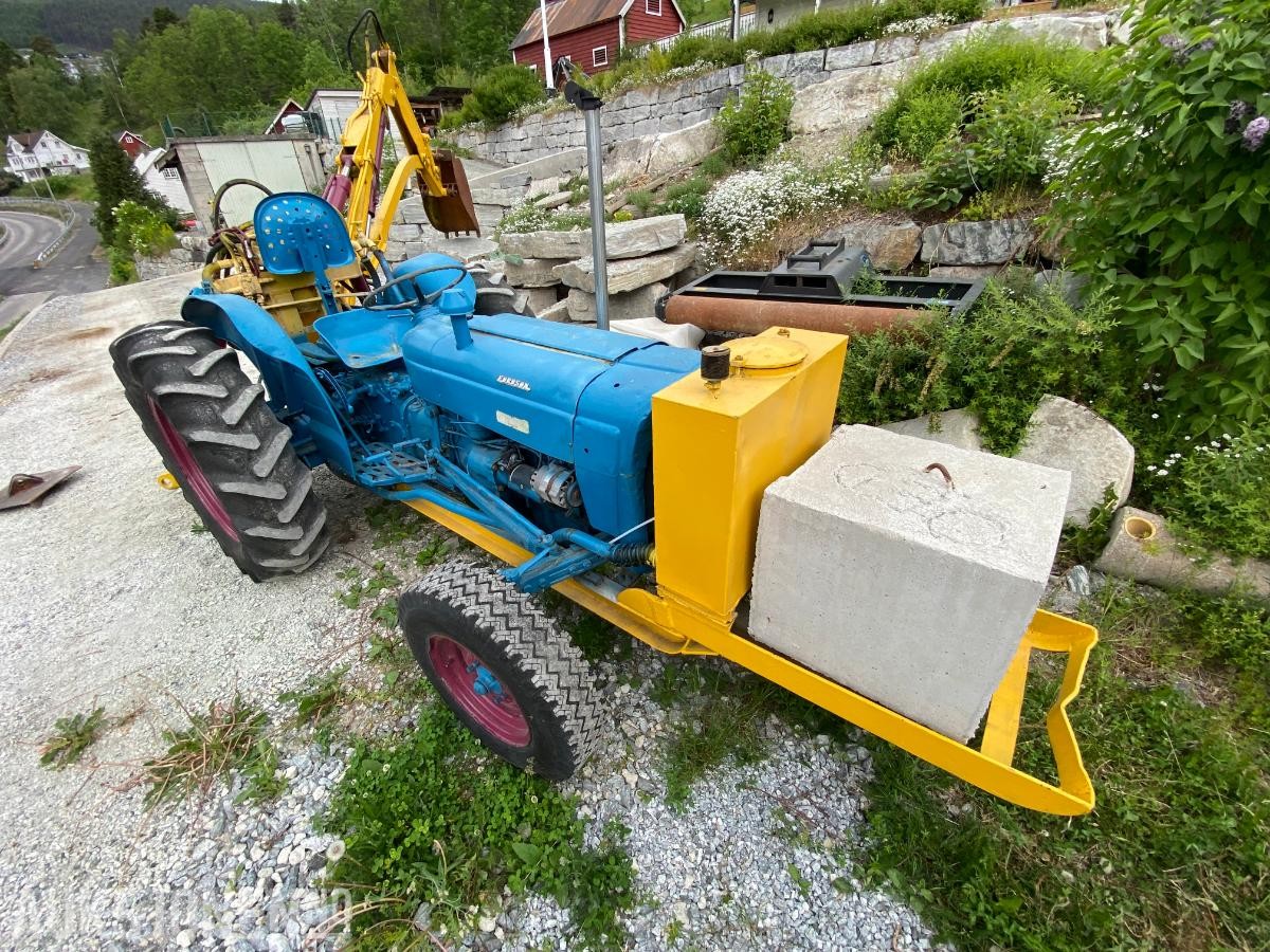 1963 Fordson Superdexta, H-J3 Hydraulic excavator