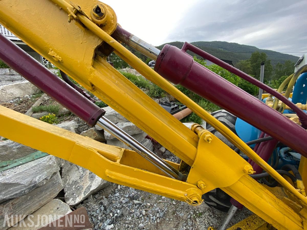 1963 Fordson Superdexta, H-J3 Hydraulic excavator