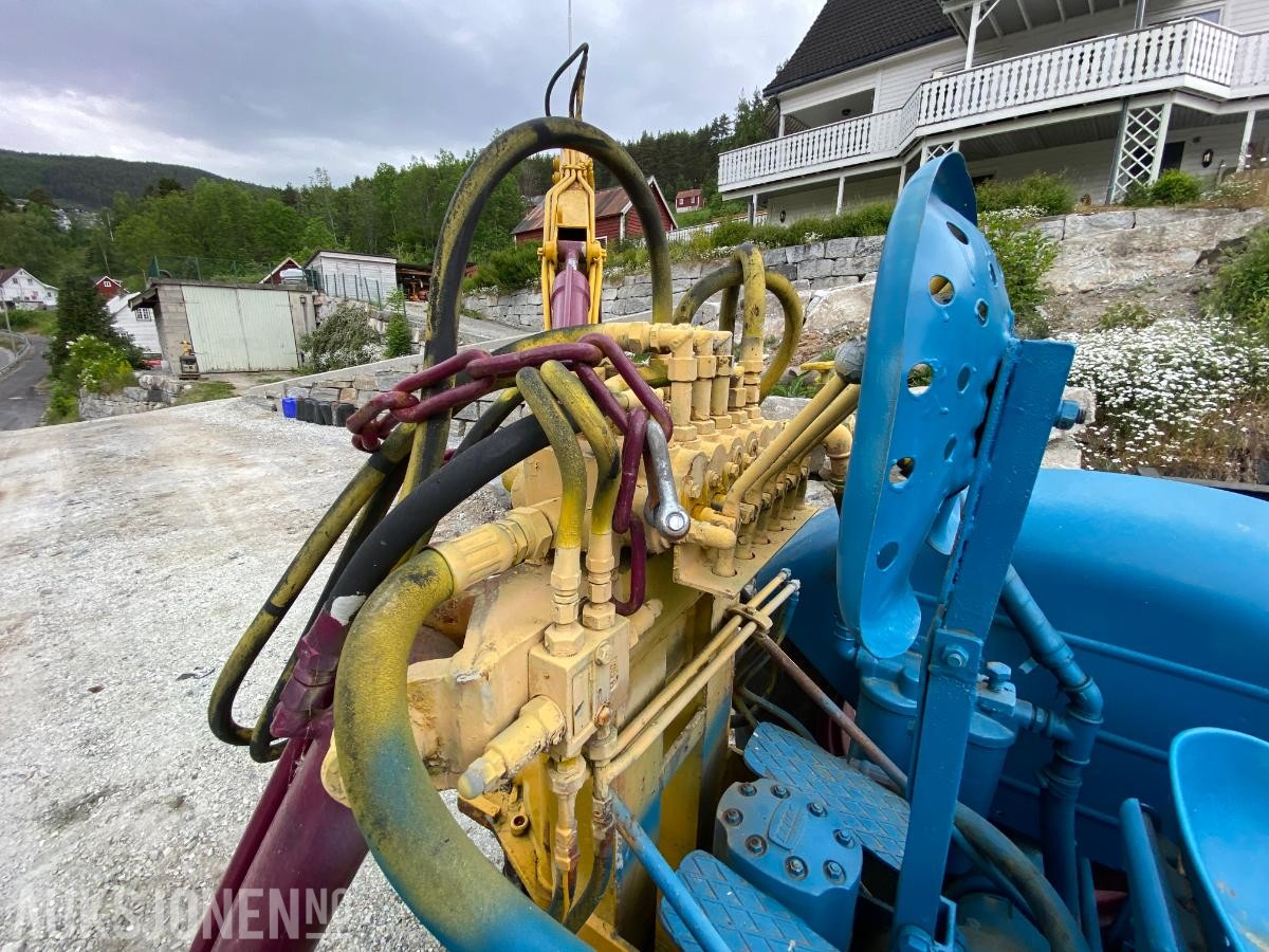 1963 Fordson Superdexta, H-J3 Hydraulic excavator