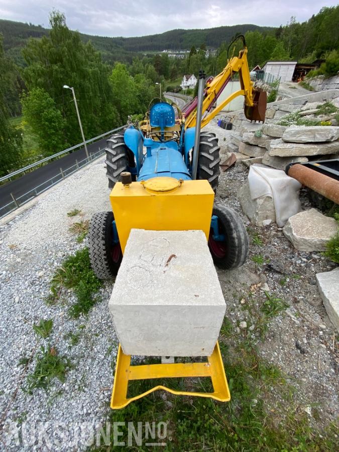1963 Fordson Superdexta, H-J3 Hydraulic excavator