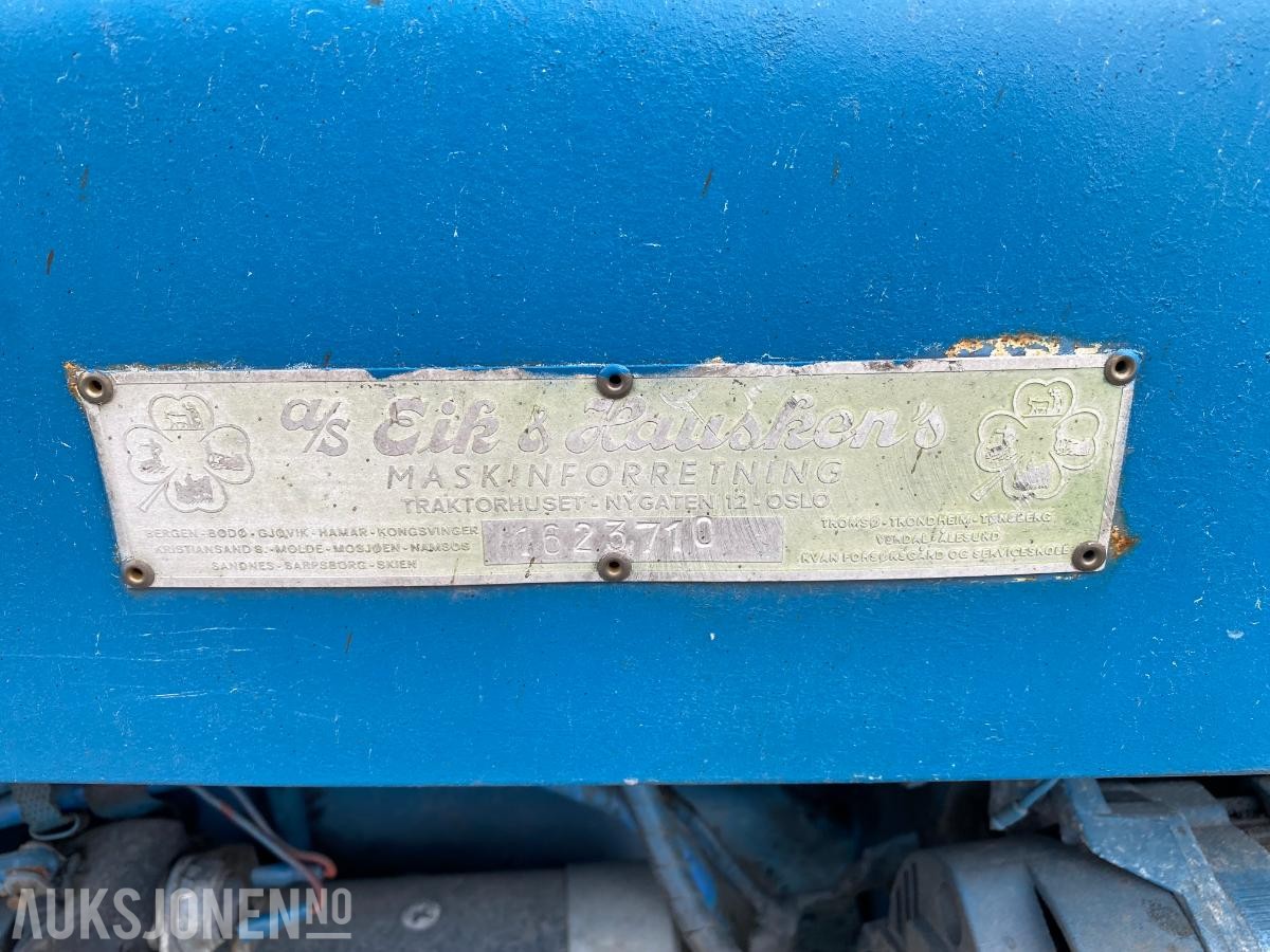 1963 Fordson Superdexta, H-J3 Hydraulic excavator