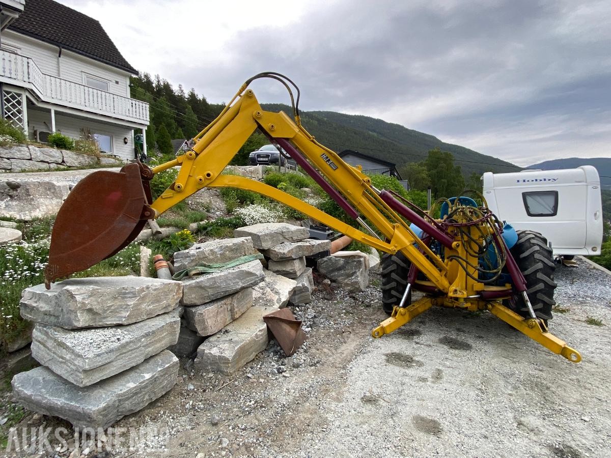 1963 Fordson Superdexta, H-J3 Hydraulic excavator