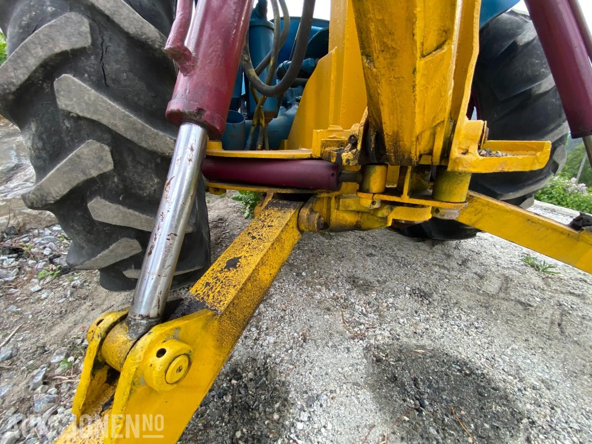 1963 Fordson Superdexta, H-J3 Hydraulic excavator