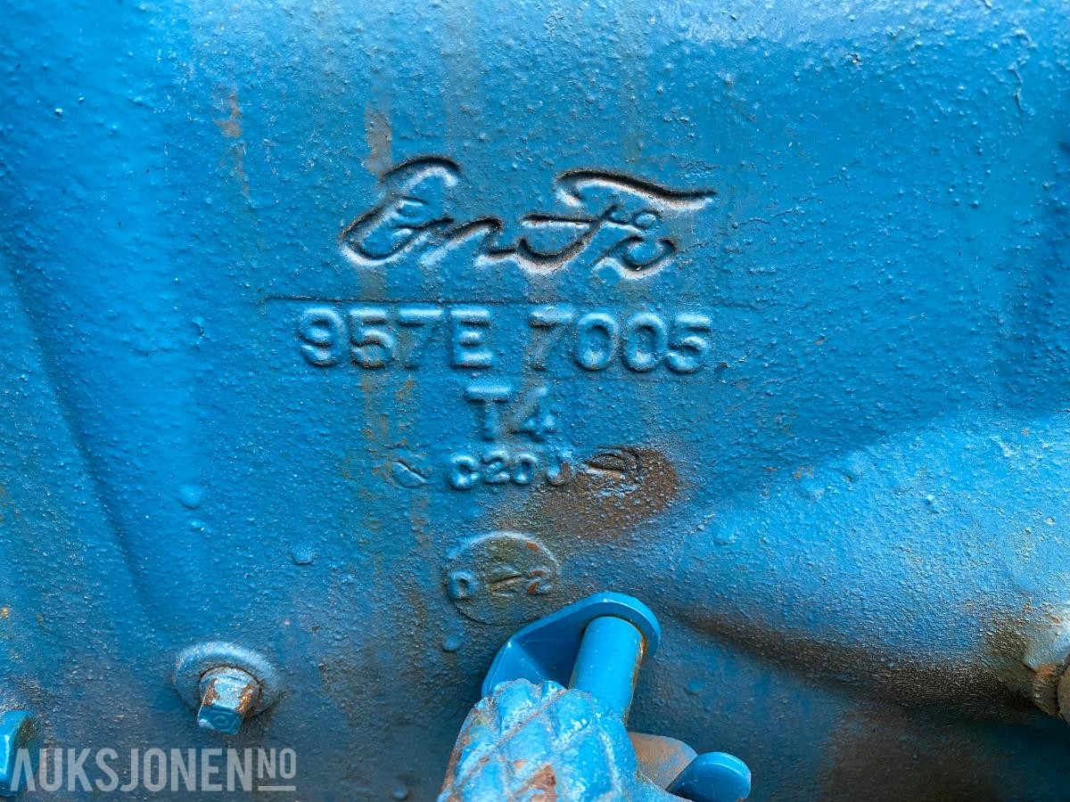 1963 Fordson Superdexta, H-J3 Hydraulic excavator