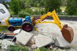 1963 Fordson Superdexta, H-J3 Hydraulic excavator