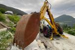 1963 Fordson Superdexta, H-J3 Hydraulic excavator