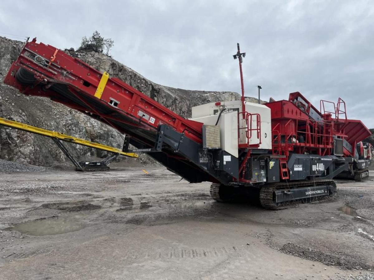 2018 Sandvik UH440i mobil konknuser - cone crusher 