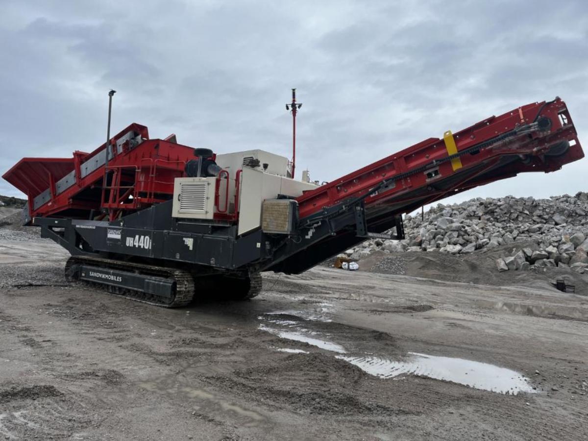 2018 Sandvik UH440i mobil konknuser - cone crusher 