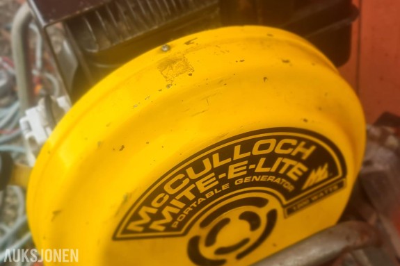 Mcculloch mite-e-lite aggregat Rc124 1200w - Ingen minstepris