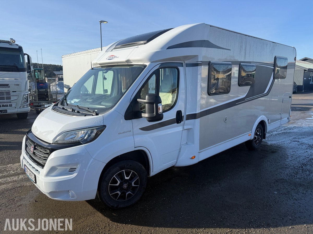 2017 Fiat Ducato Campingbil 169934 km- Capron T449 - VINTERISOLERT