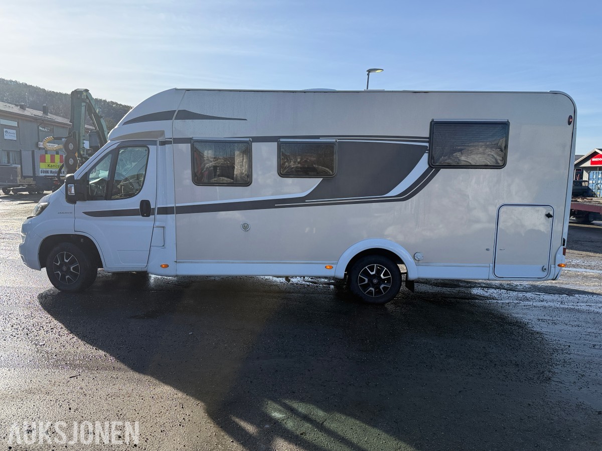 2017 Fiat Ducato Campingbil 169934 km- Capron T449 - VINTERISOLERT