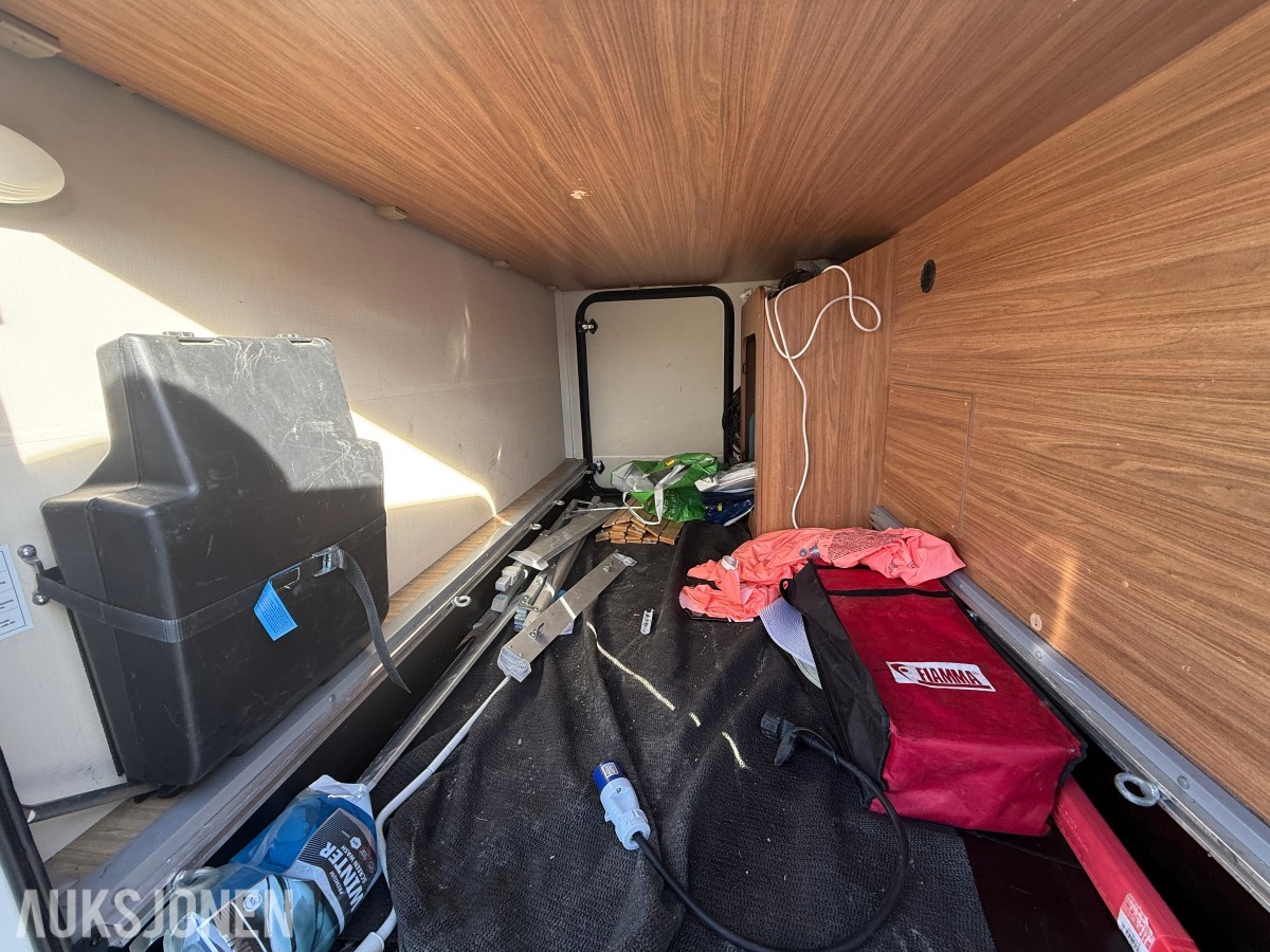 2017 Fiat Ducato Campingbil 169934 km- Capron T449 - VINTERISOLERT