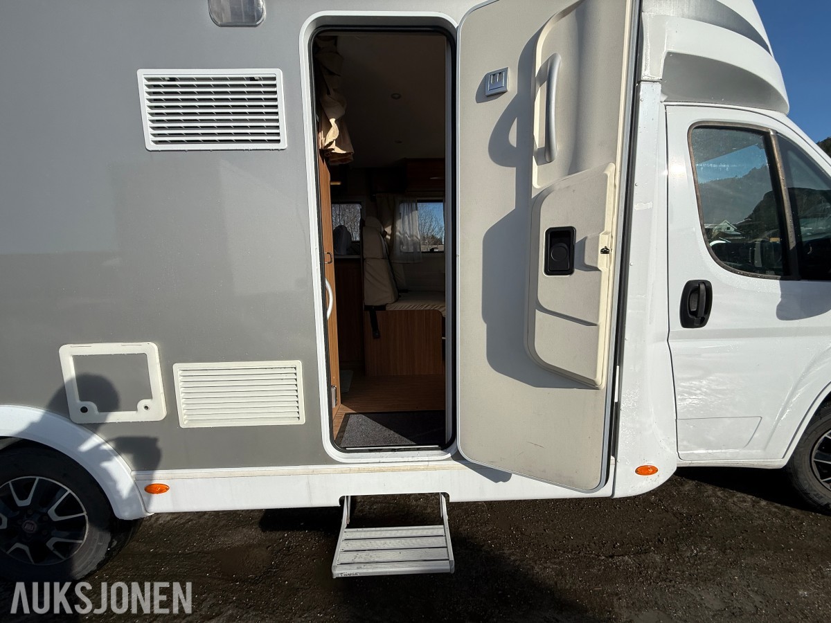 2017 Fiat Ducato Campingbil 169934 km- Capron T449 - VINTERISOLERT