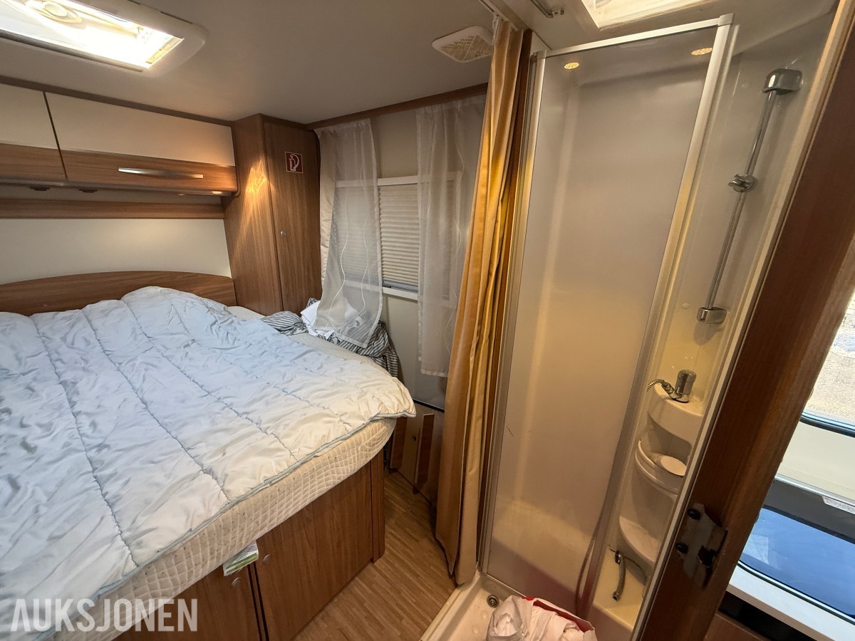 2017 Fiat Ducato Campingbil 169934 km- Capron T449 - VINTERISOLERT