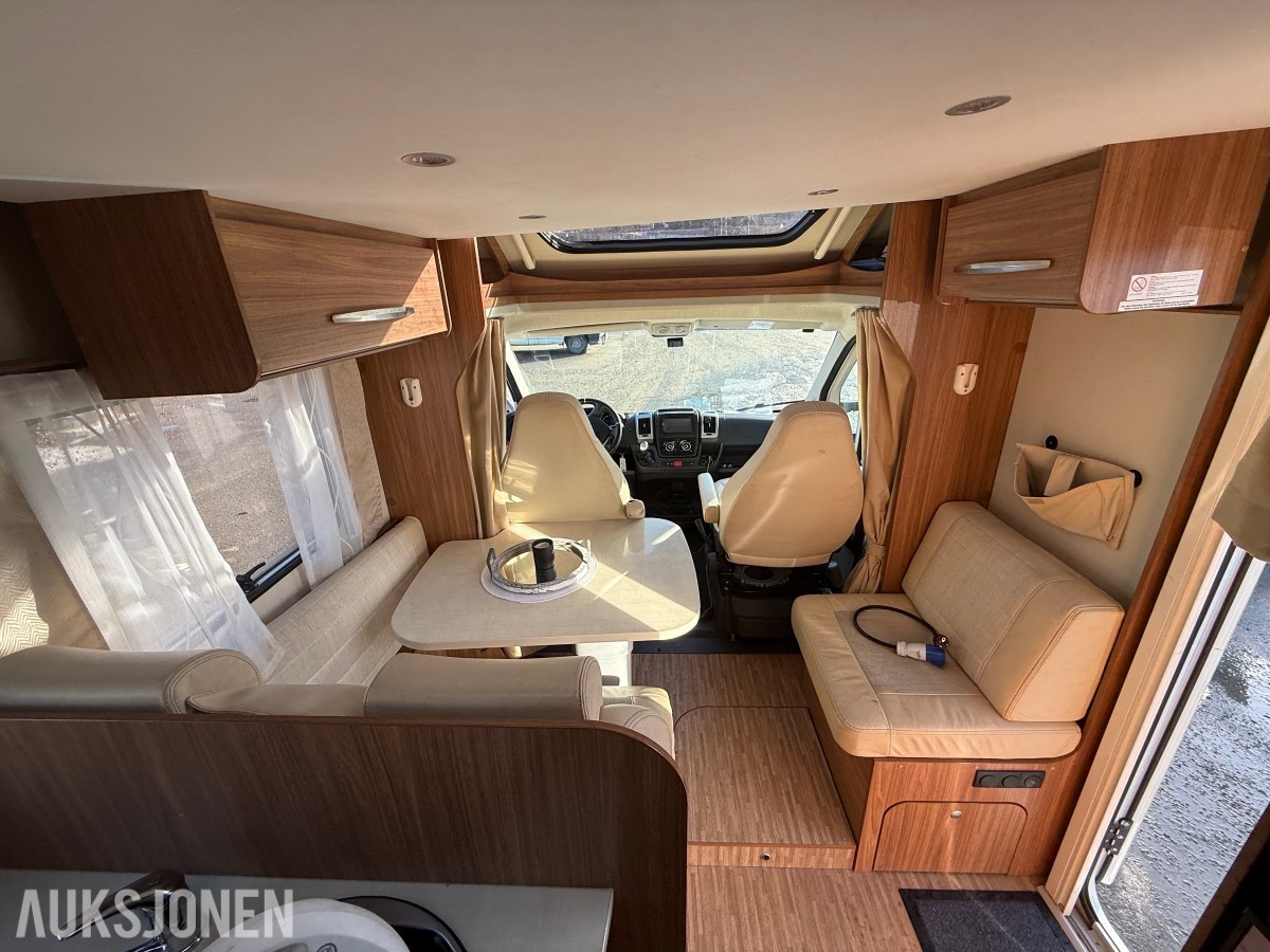2017 Fiat Ducato Campingbil 169934 km- Capron T449 - VINTERISOLERT