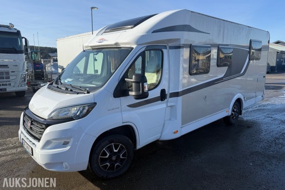 2017 Fiat Ducato Campingbil 169934 km- Capron T449 - VINTERISOLERT