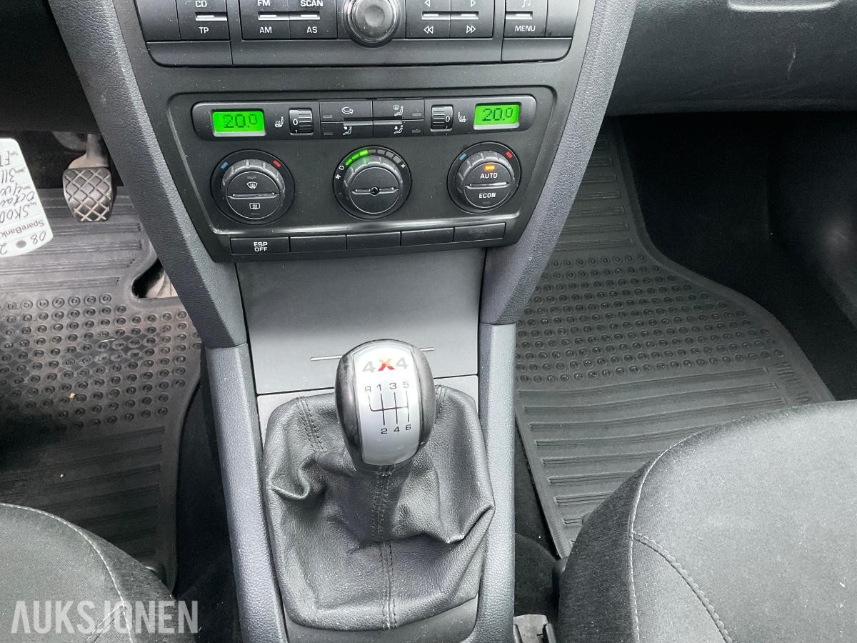 2008 Skoda Octavia 1.9 TD 105 hk 4X4 S+V dekk