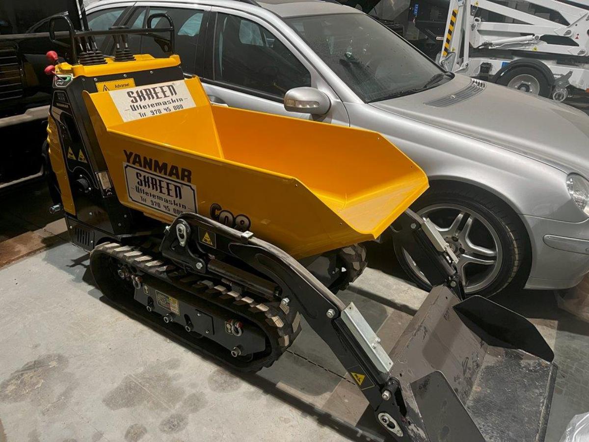 2019 Yanmar C08 motorisert trillebår kun 3,5 timer!
