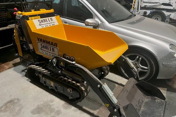 2019 Yanmar C08 motorisert trillebår kun 3,5 timer!