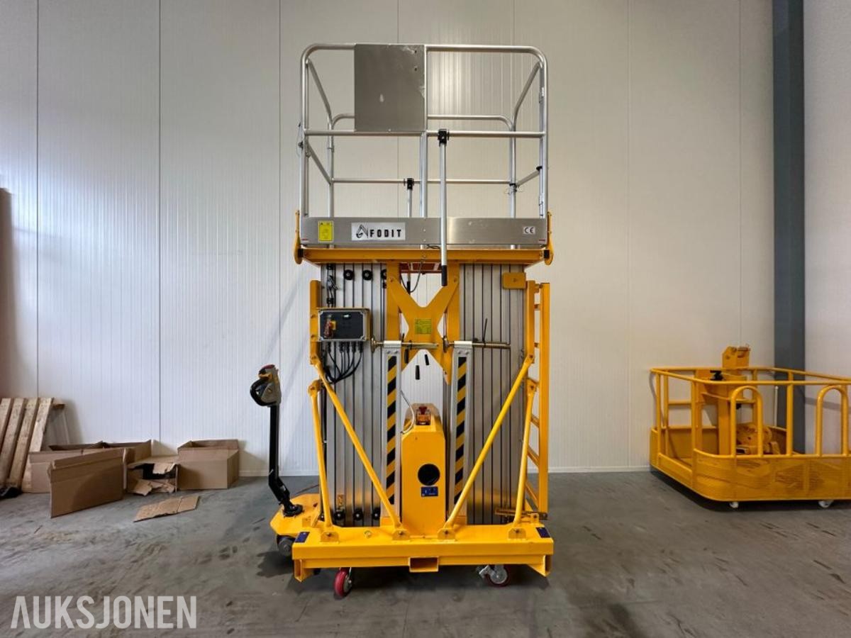 2024 FODIT FTA14-2H DOBBEL MASTELIFT 14 METER ARBEIDSHØYDE 