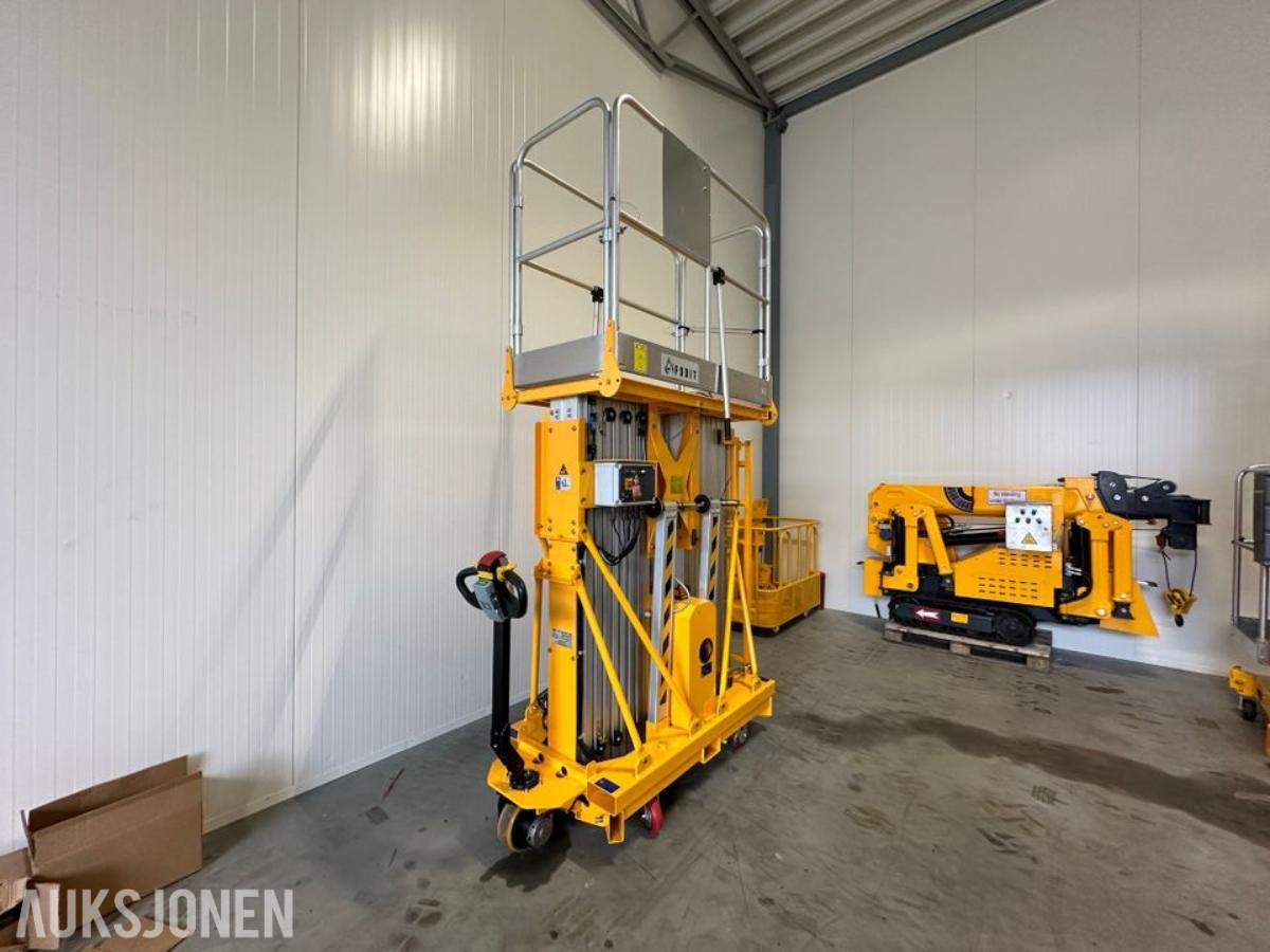 2024 FODIT FTA14-2H DOBBEL MASTELIFT 14 METER ARBEIDSHØYDE 