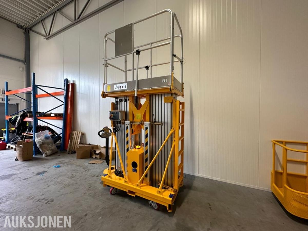 2024 FODIT FTA14-2H DOBBEL MASTELIFT 14 METER ARBEIDSHØYDE 