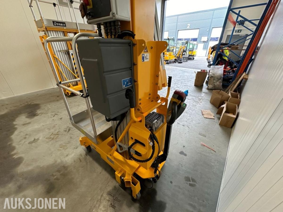2024 FODIT FTA14-1H ENKEL MASTELIFT 14m ARBEIDSHØYDE (DEMO/UTSTILLINGSLIFT)