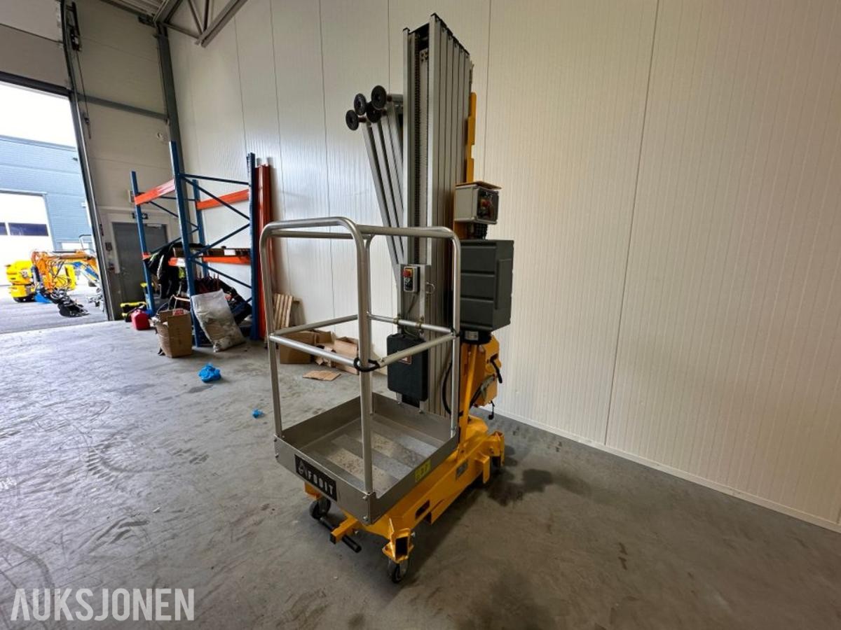 2024 FODIT FTA14-1H ENKEL MASTELIFT 14m ARBEIDSHØYDE (DEMO/UTSTILLINGSLIFT)