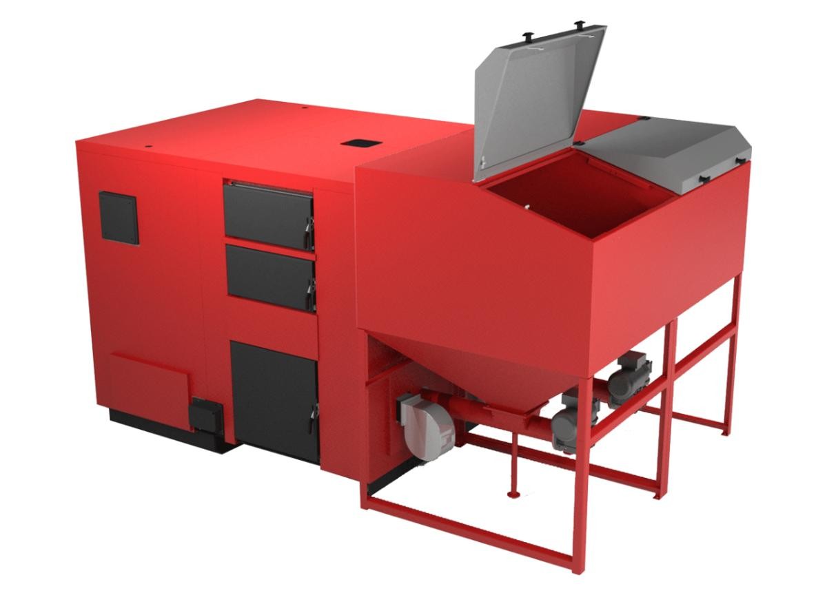 Ny - pelletskjel 200kw Klimosz Maxi 200 - 2020