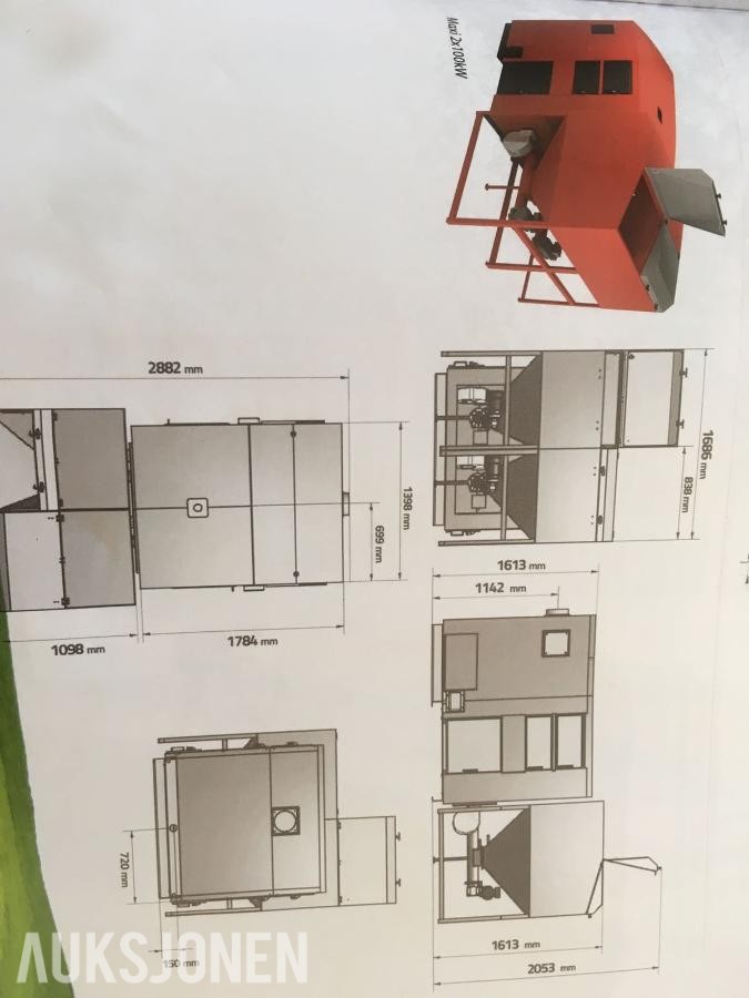 Ny - pelletskjel 200kw Klimosz Maxi 200 - 2020