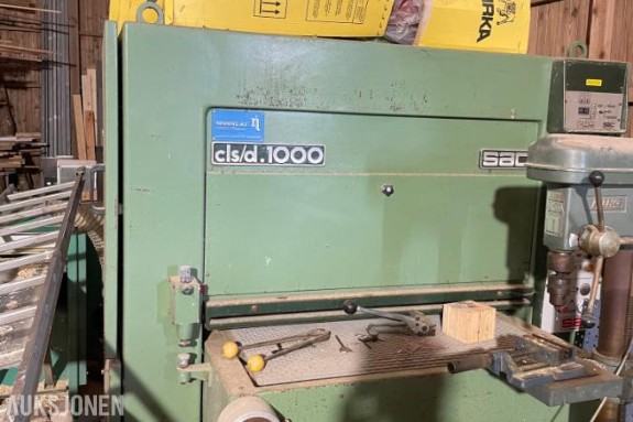 SAC CLS/D 1000 Bredbåndpusser, slipemaskin