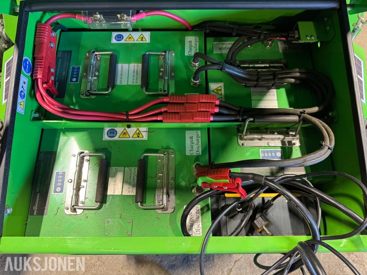 2019 Mean green cxr 133 sitteklipper elektrisk