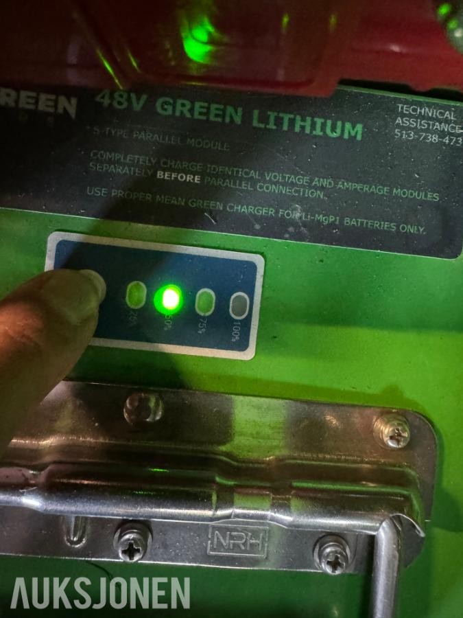 2019 Mean green cxr 133 sitteklipper elektrisk