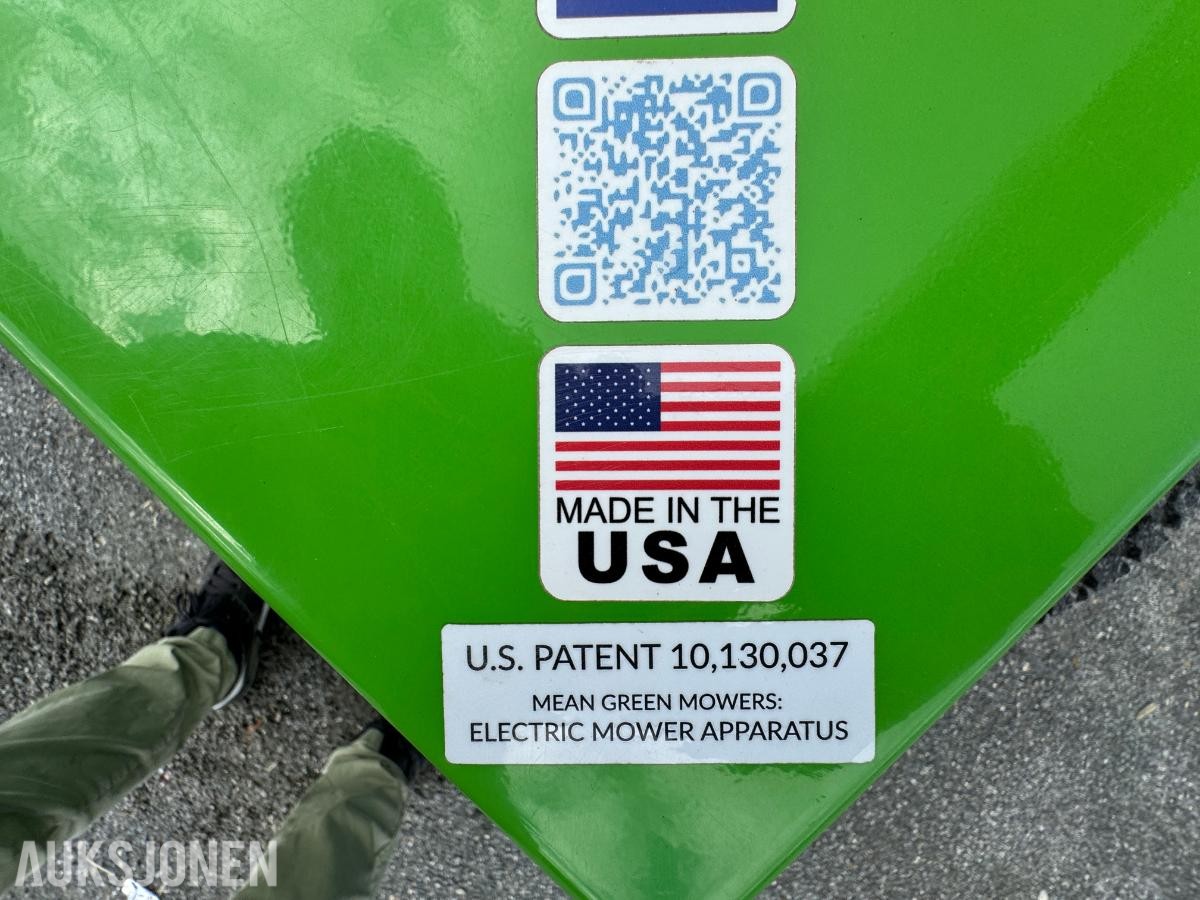 2019 Mean green cxr 133 sitteklipper elektrisk